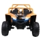 Autko dla dzieci Buggy Arctic Cat WILDCAT XX Złoty A600.ZLO